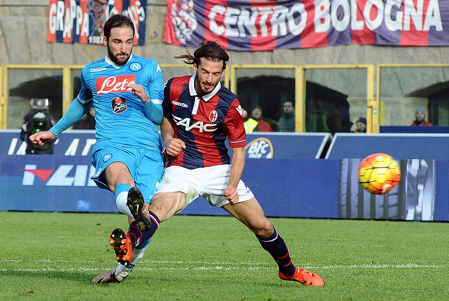 Bologna FC v SSC Napoli - Serie A #11 Photograph by Mario Carlini / Iguana Press