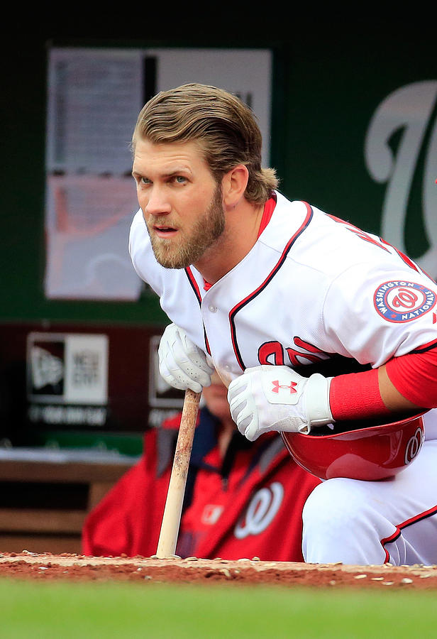 Bryce Harper #11 Photograph by Rob Carr