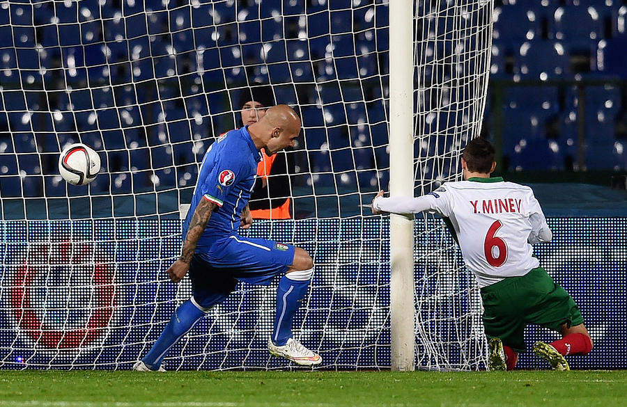 Bulgaria v Italy - EURO 2016 Qualifier #11 Photograph by Claudio Villa