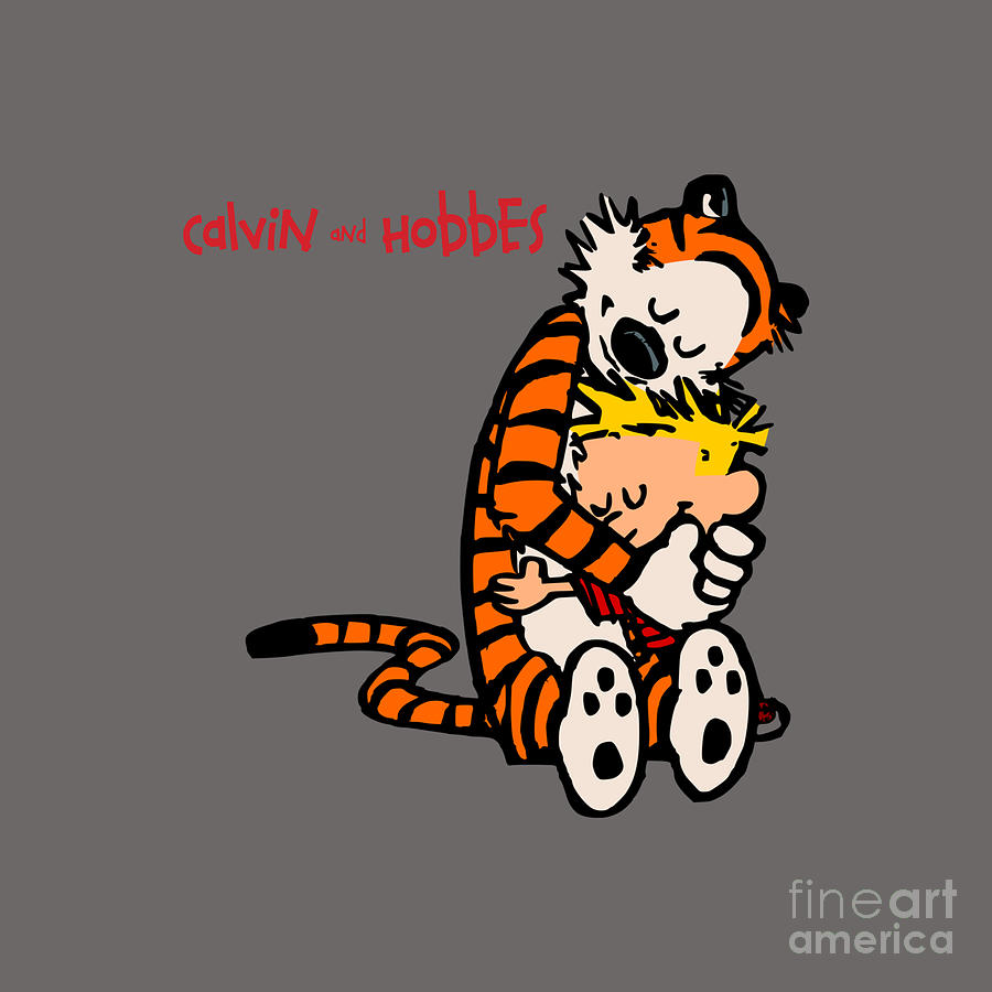 Calvin and hobbes #11 Drawing by Denise M Street - Pixels