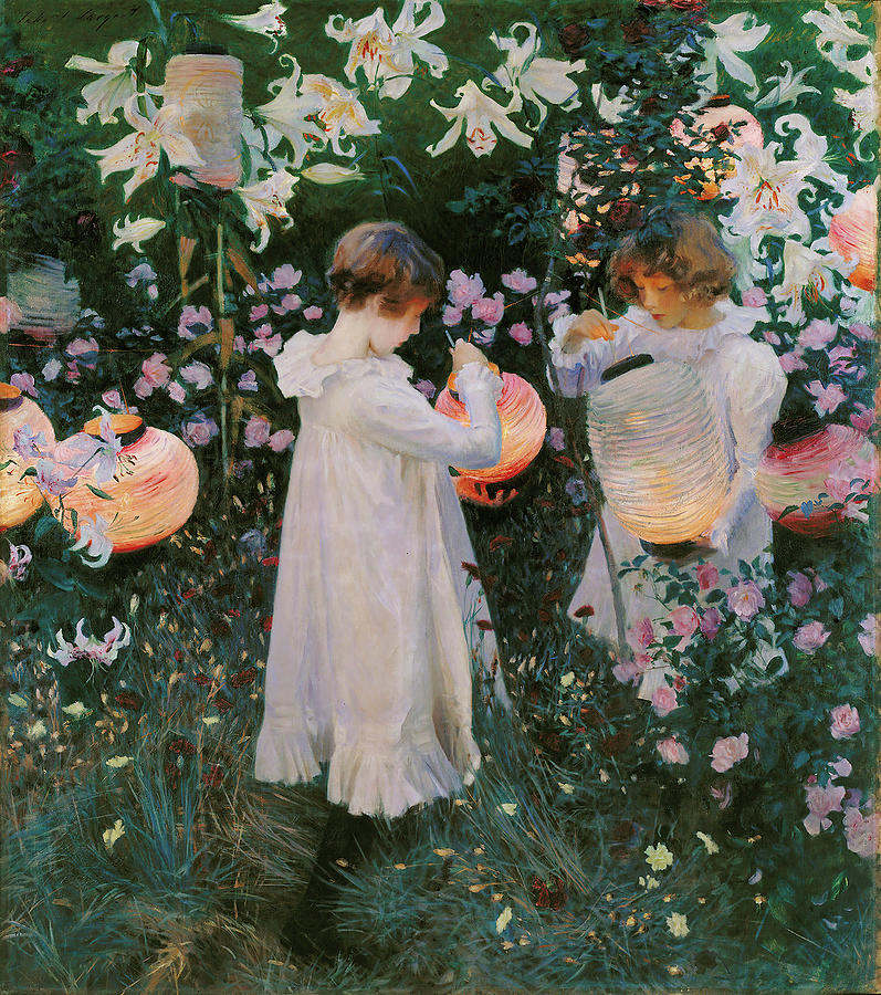 John Singer Sargent Painting - Carnation  Lily  Lily  Rose  #11 by John Singer Sargent