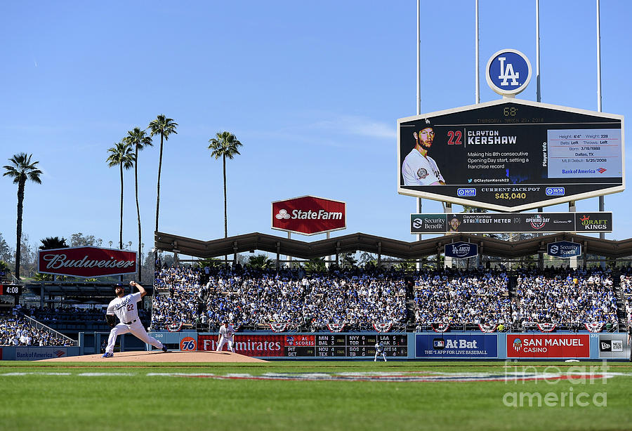 Clayton Kershaw #11 Photograph by Harry How