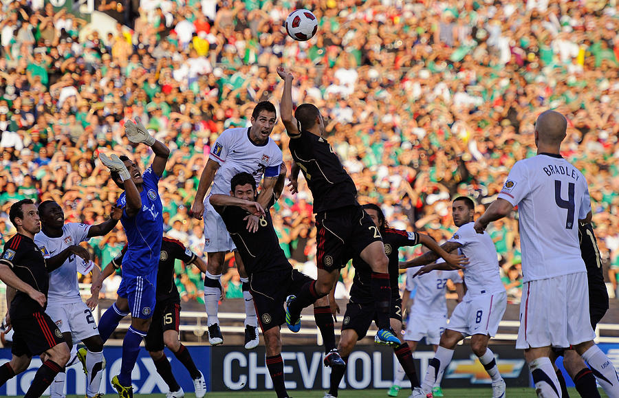 CONCACAF Championship - United States v Mexico #11 Photograph by Kevork Djansezian