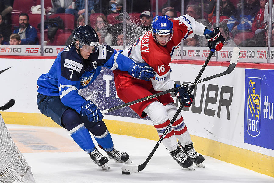 Czech Republic v Finland - 2017 IIHF World Junior Championship #11 Photograph by Minas Panagiotakis