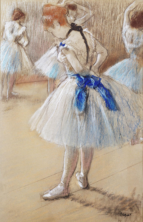Dancer #12 Drawing by Edgar Degas