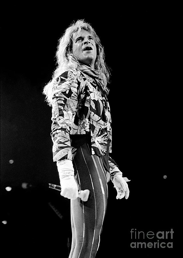 David Lee Roth Photograph by Concert Photos - Fine Art America