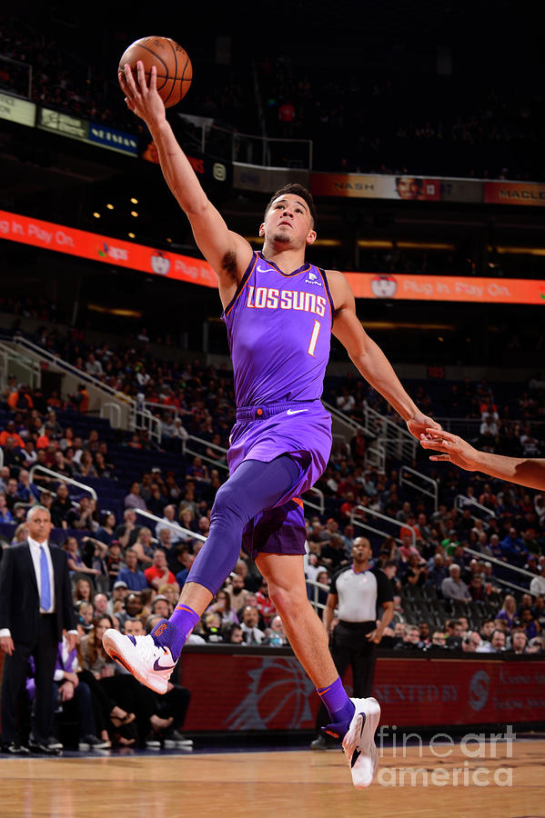 Devin Booker #11 Photograph by Barry Gossage