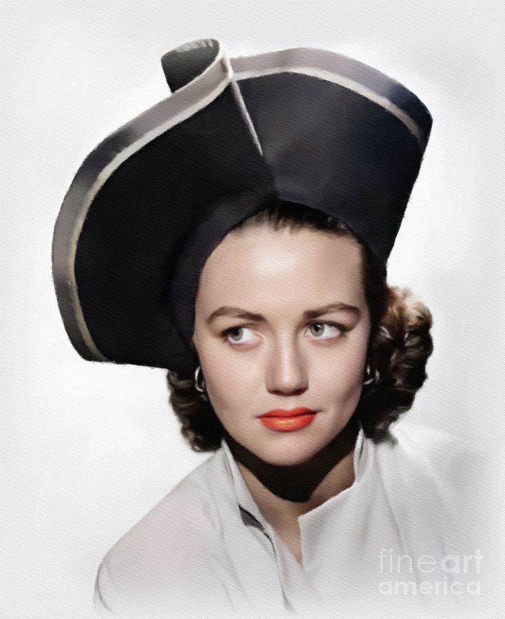 Dorothy Malone, Movie Legend Painting By John Springfield - Fine Art 