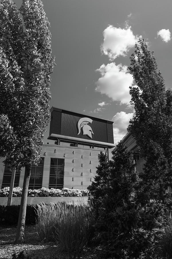 Exterior of Spartan Stadium on the campus of Michigan State University in East Lansing Michigan #11 Photograph by Eldon McGraw