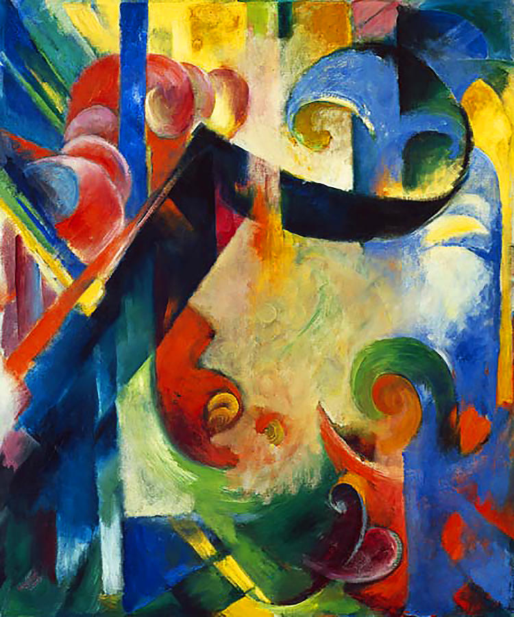 Franz Marc Painting by Ahmed Karimi - Fine Art America