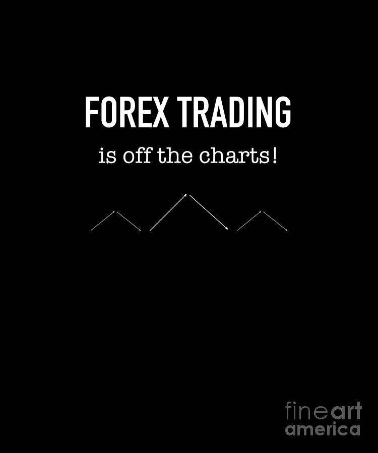 Funny Forex Trading Gift for Self Employed Foreign Exchange Trader #11 Digital Art by Barefoot Bodeez Art
