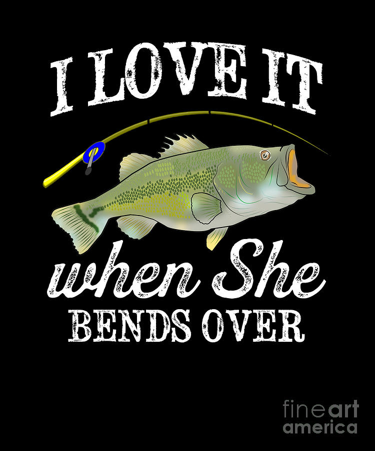 Funny Largemouth Bass Fishing Freshwater Fish Gift #11 by Lukas Davis