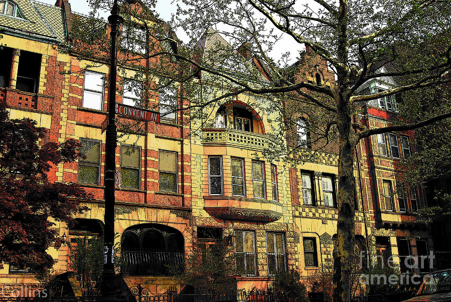 Harlem Brownstones Photograph By Rudy Collins Fine Art America