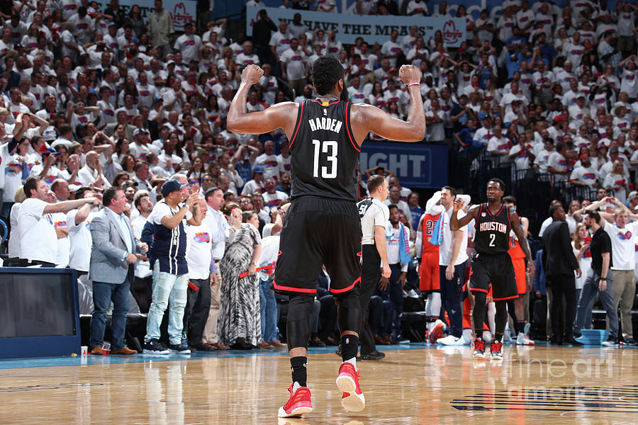 James Harden Photograph by Nathaniel S. Butler