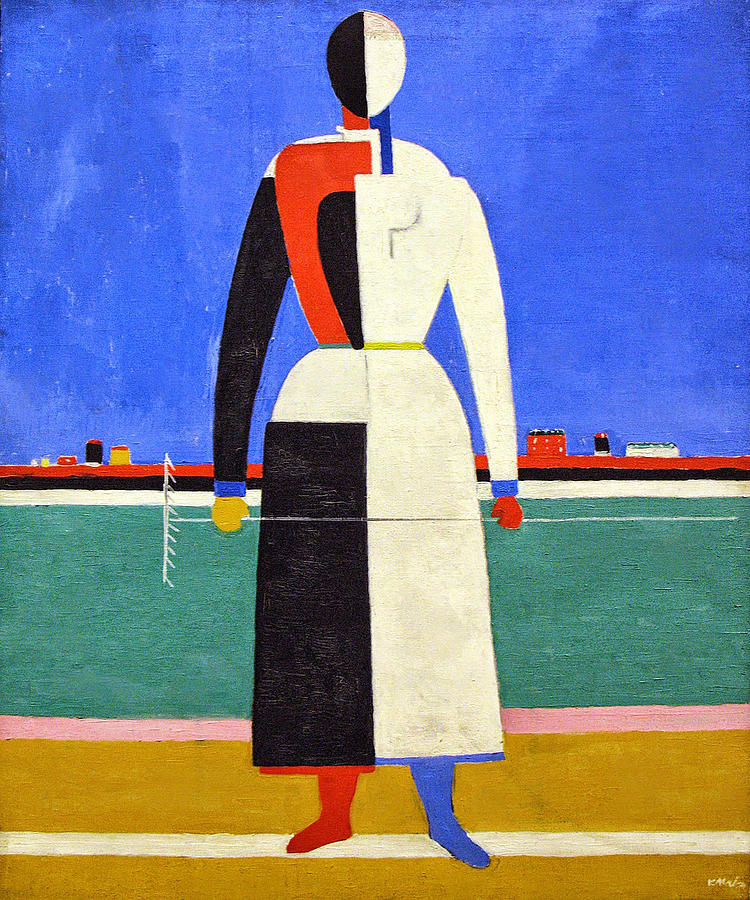 Kazimir Malevich Painting by Henri Karimi - Fine Art America