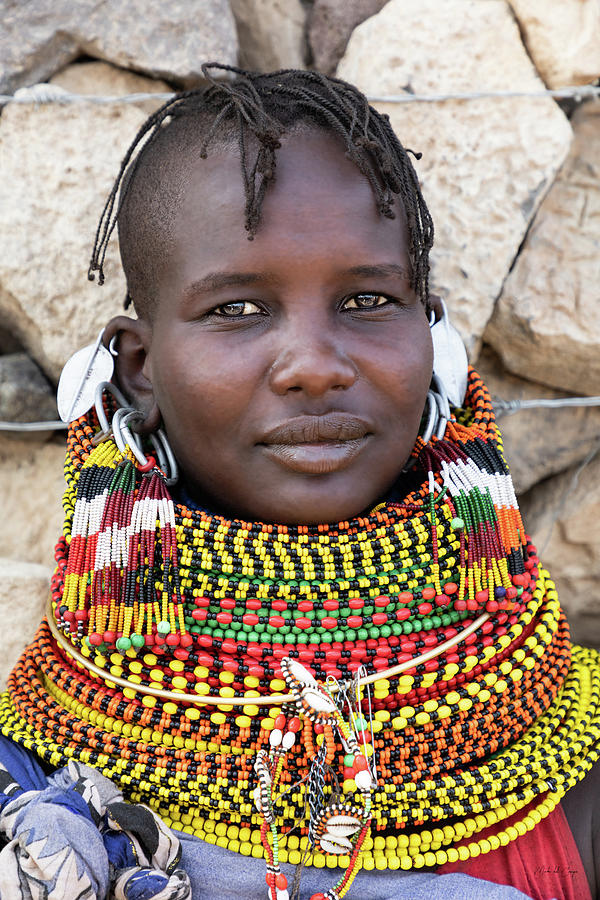 Kenia Portraits #11 Photograph by Mache Del Campo