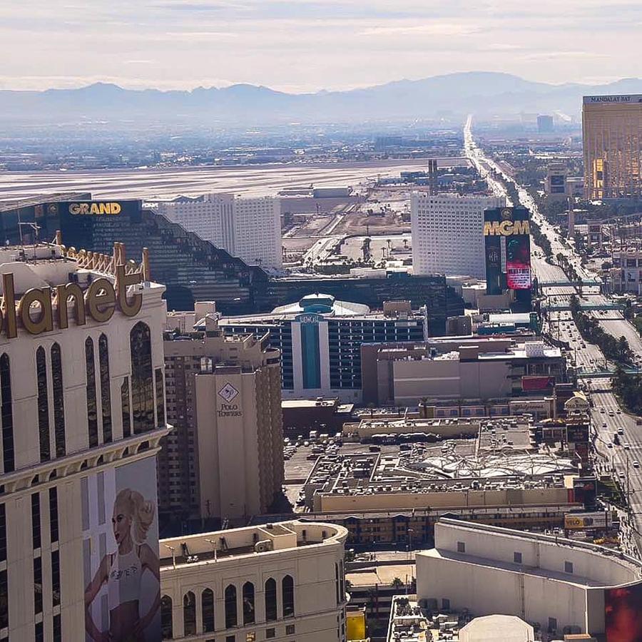 Las Vegas From Above Photograph By Sonia Pizzinelli - Fine Art America