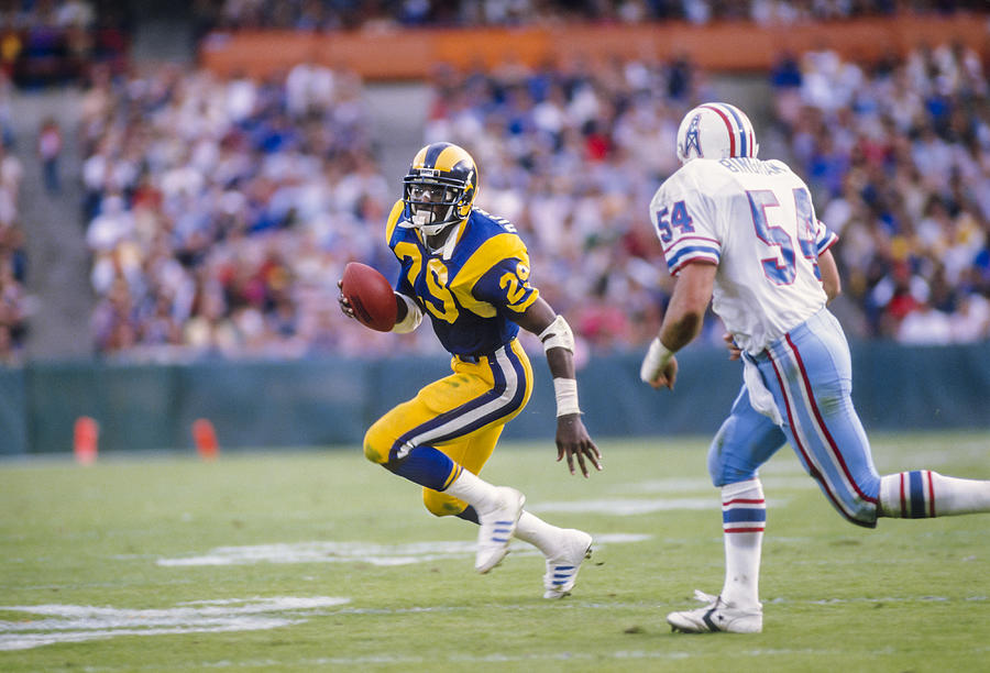 Los Angeles Rams v Houston Oilers #11 Photograph by David Madison