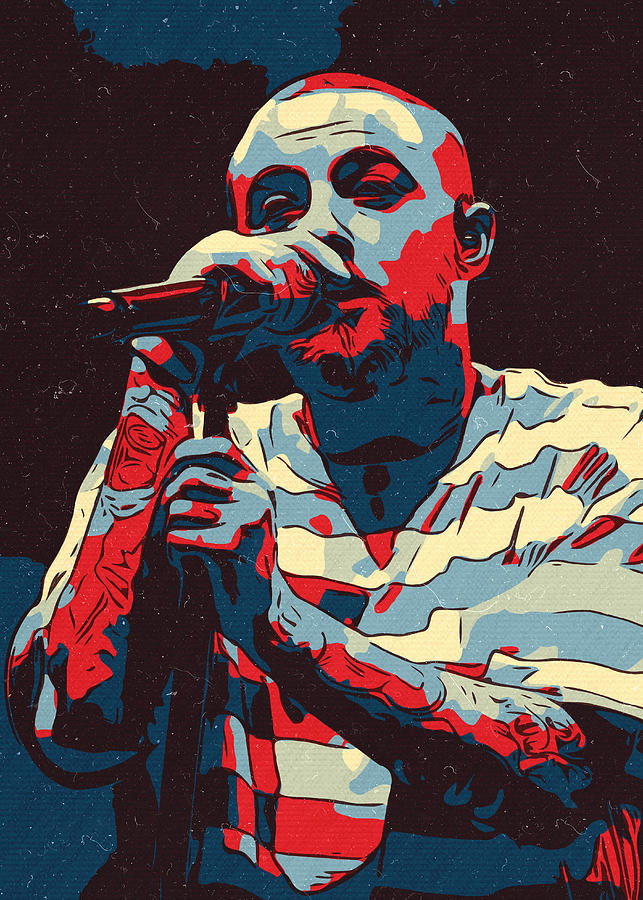 Mac Miller Artwork Painting by New Art