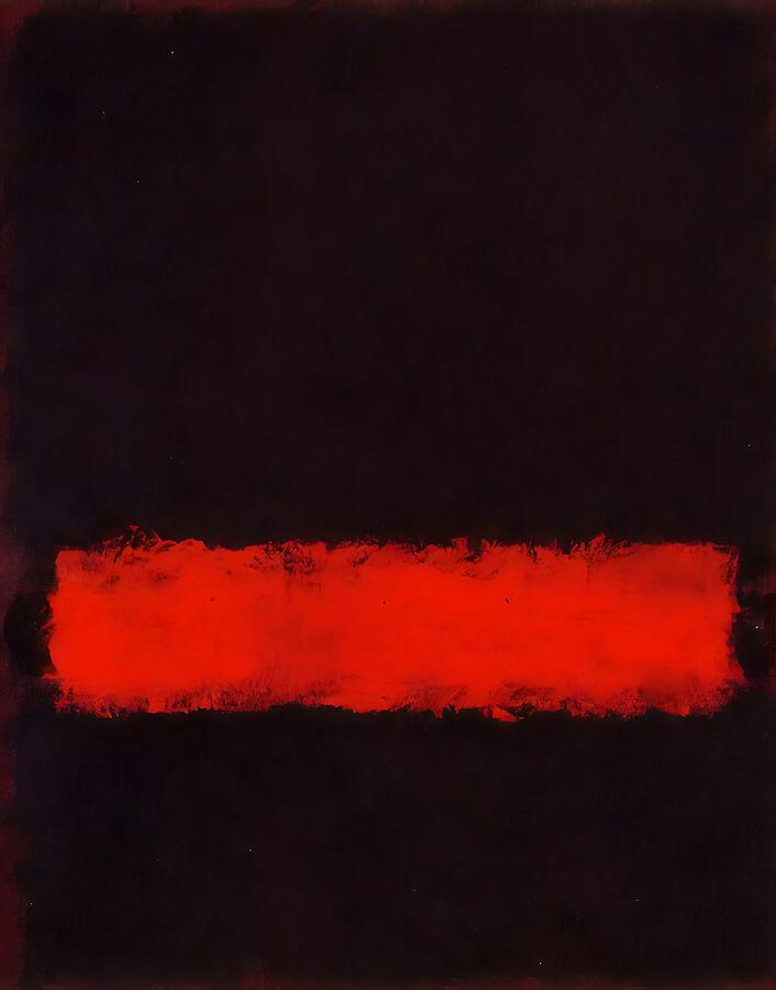 Abstract Painting - Mark Rothko Artworks, Mark Rothko Exhibition, Classic #11 by Mark Rothko