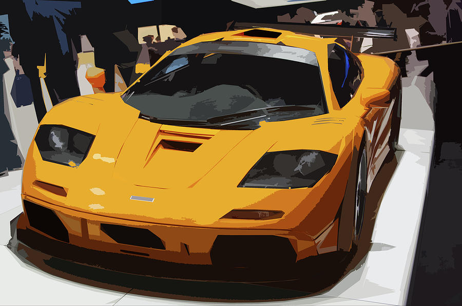 McLaren F1 LM #11 Digital Art by Thespeedart McLaren F1 LM #11 Digital Art by Thespeedart