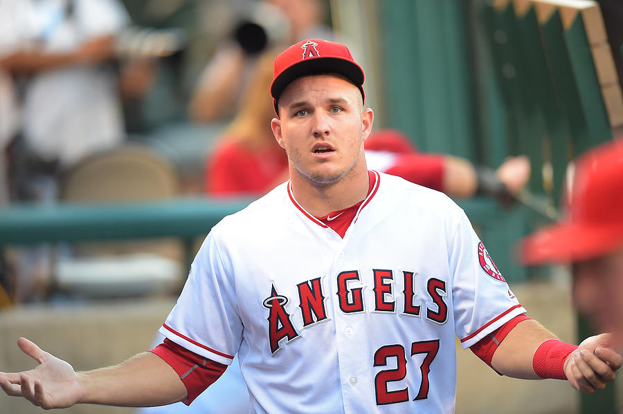 Mike Trout #11 Photograph by Jayne Kamin-Oncea