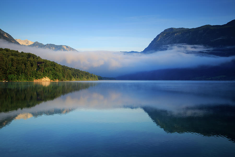 Morning at Lake Bohinj in Slovenia #11 Photograph by Ian Middleton