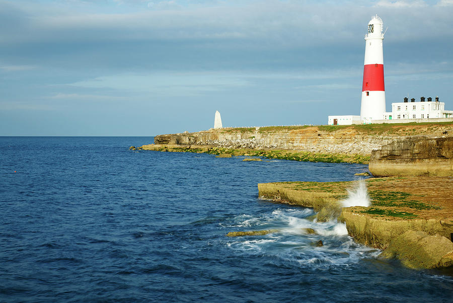 Morning at Portland Bill Lighthouse #11 Photograph by Ian Middleton