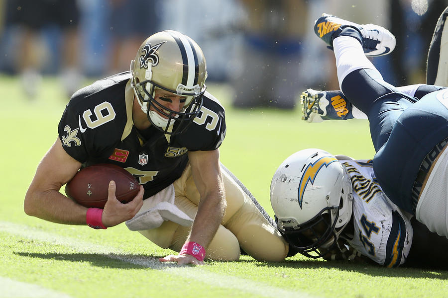 New Orleans Saints v San Diego Chargers #11 Photograph by Sean M. Haffey