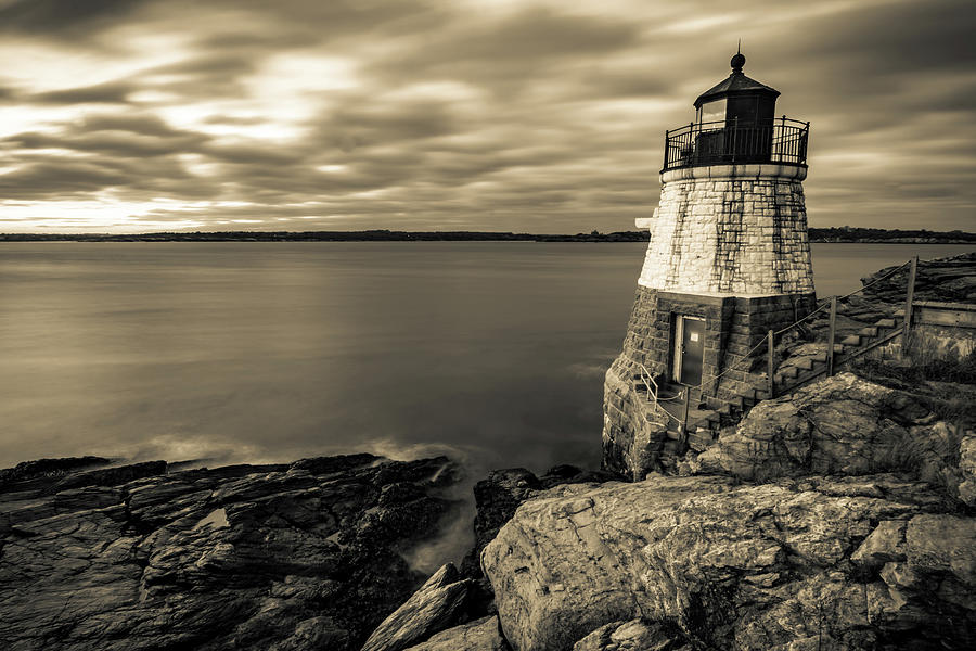 Oldcastle Lighthouse In Newport Rhode Island #11 Photograph by Alex Grichenko