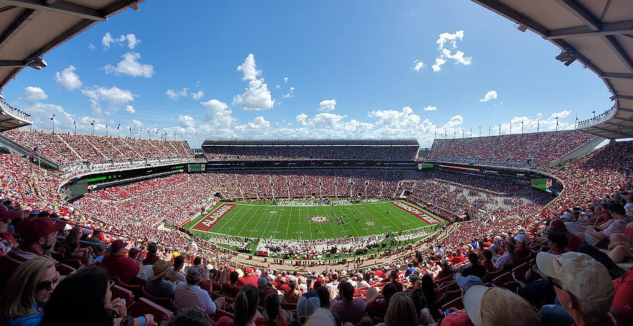 Panorama Bryant-Denny Stadium #12 Photograph by Kenny Glover