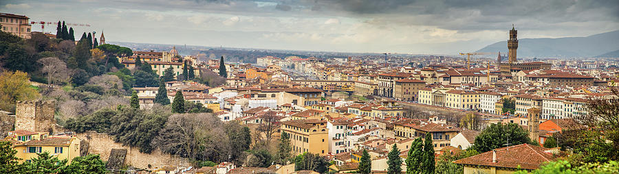 panorama of Firenze #11 Photograph by Vivida Photo PC