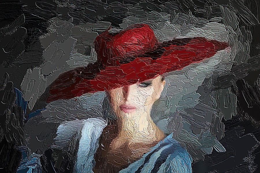 Portrait Of A Woman Digital Art By Aleksandr Suvorov Pixels