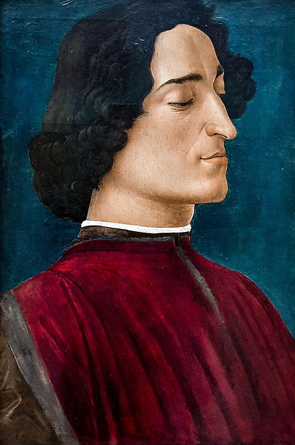 Portrait of Giuliano de' Medici Painting by Sandro Botticelli - Fine ...