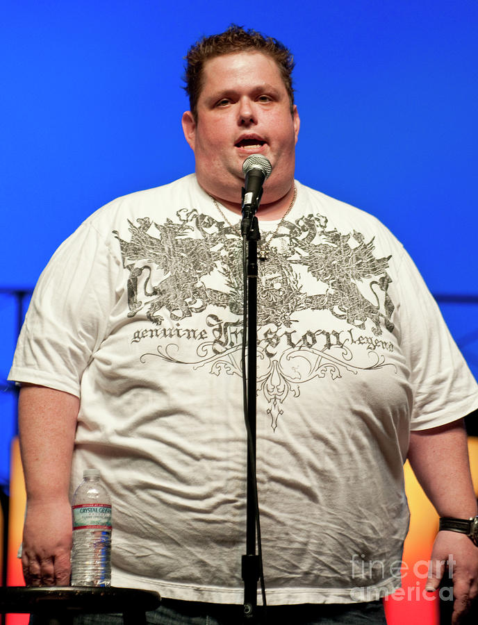 Ralphie May at Bonnaroo Comedy Theatre #10 Photograph by David Oppenheimer