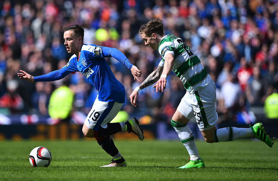Rangers v Celtic - William Hill Scottish Cup Semi Final #11 Photograph by Jeff J Mitchell