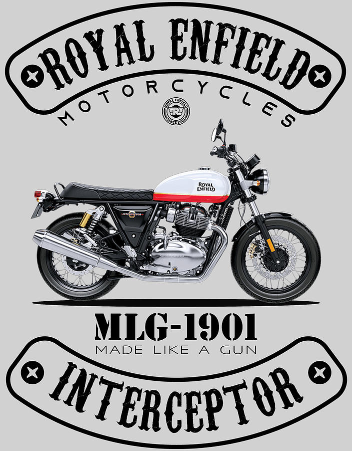 Royal Enfield Interceptor 650 Digital Art By Ramkumar Gr Fine Art America 0492