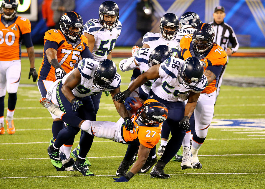 Super Bowl XLVIII - Seattle Seahawks v Denver Broncos #11 Photograph by Ronald Martinez
