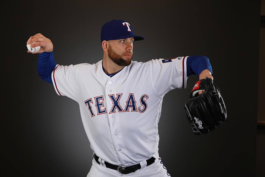 Texas Rangers Photo Day #11 Photograph by Gregory Shamus
