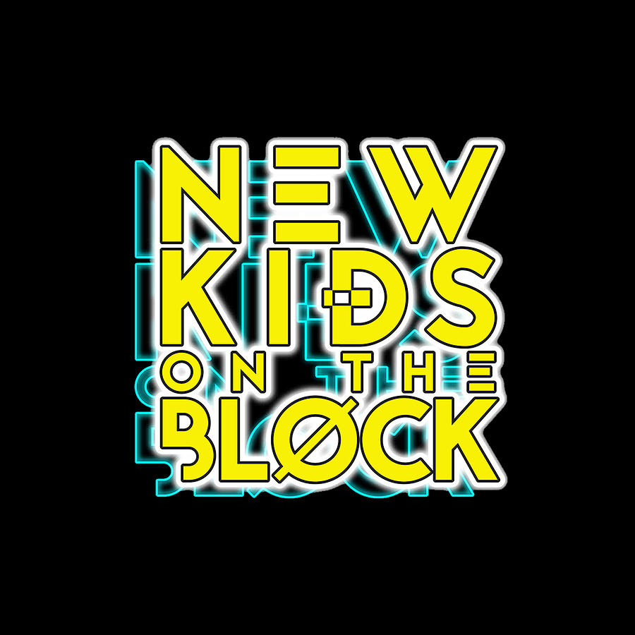 Trending Art Design New Kids On The Block Digital Art by Birch Twigley
