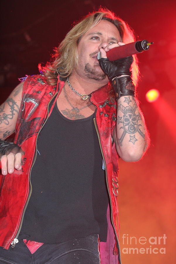 Vince Neil - Motley Crue Photograph by Concert Photos - Fine Art America