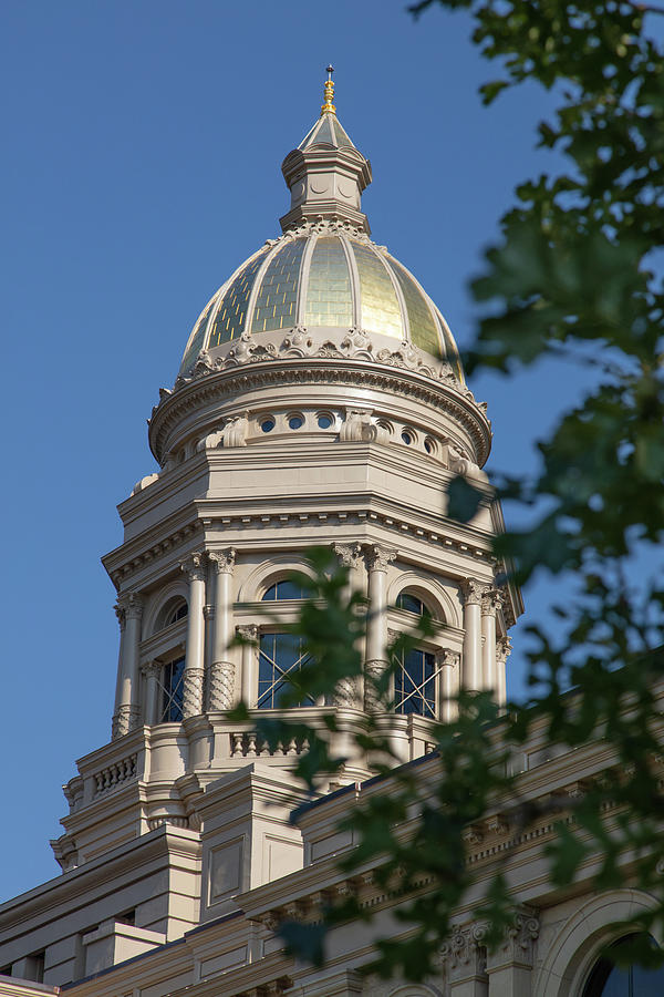 Wyoming state capitol building in Cheyenne Wyoming #11 Photograph by Eldon McGraw