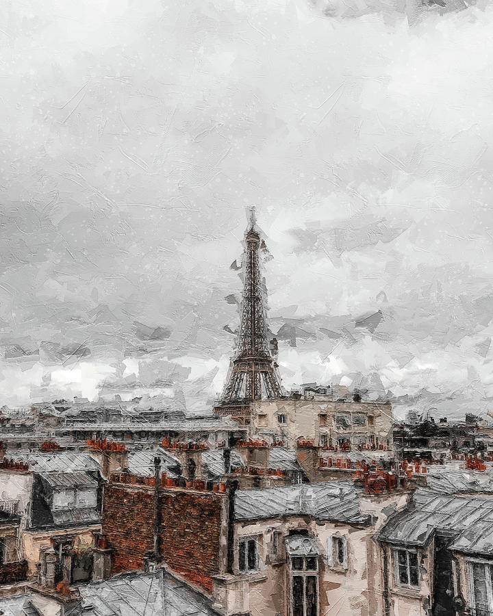 Paris is Forever #113 Digital Art by TintoDesigns