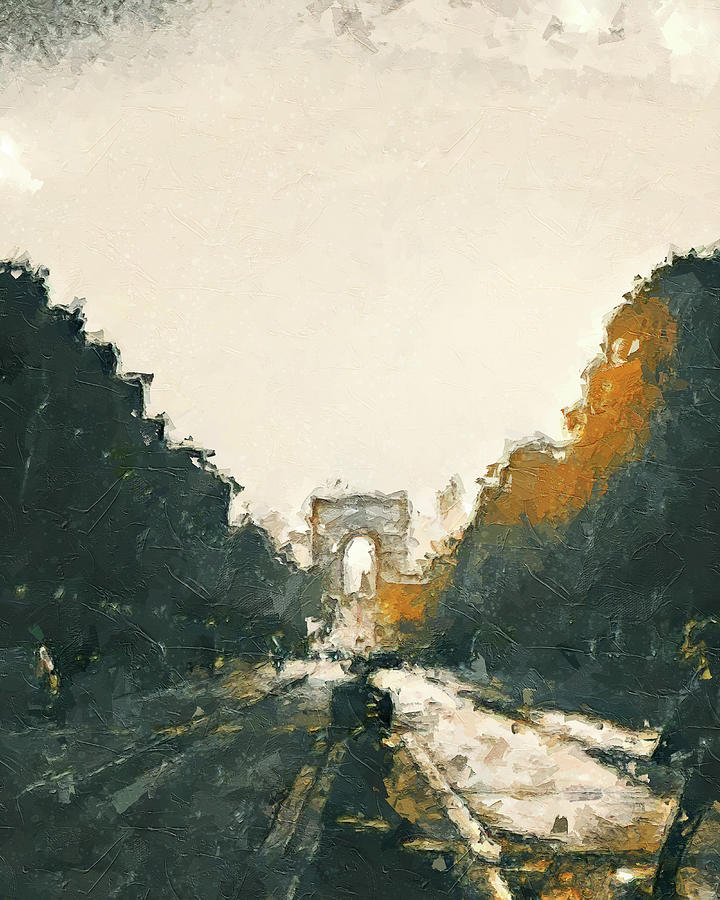 Paris is Forever #117 Digital Art by TintoDesigns