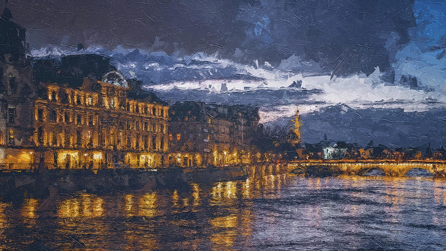 Paris is Forever #119 Digital Art by TintoDesigns