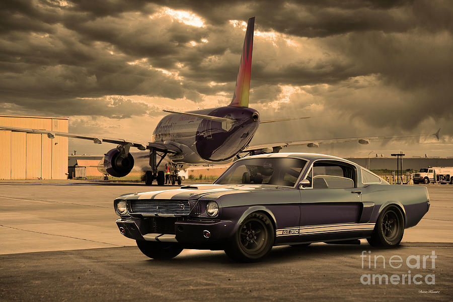 1966 Ford Mustang GT350 #12 Photograph by Dave Koontz