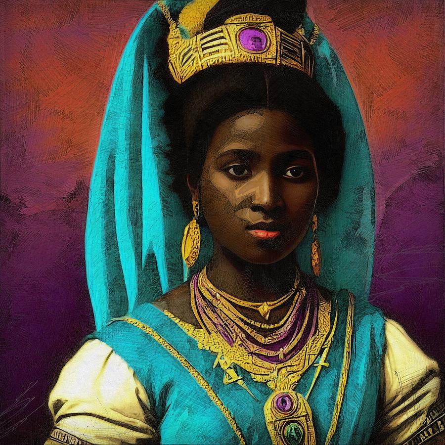 African Royalty #12 Digital Art by Kinsman Palace - Fine Art America