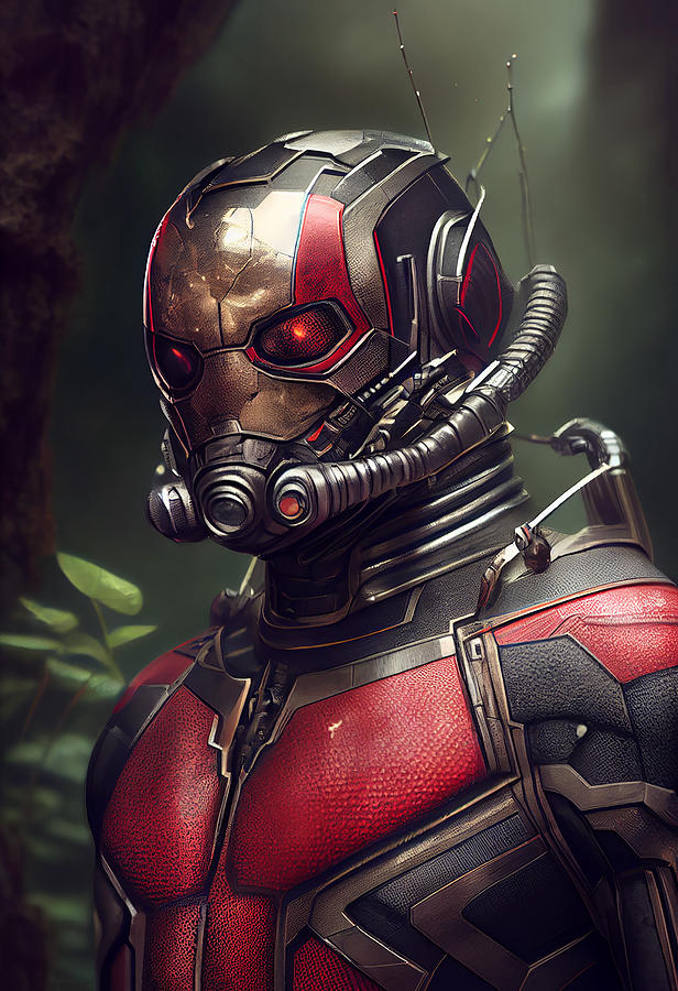 Ant-Man Wall Art Mixed Media by Tim Hill - Fine Art America