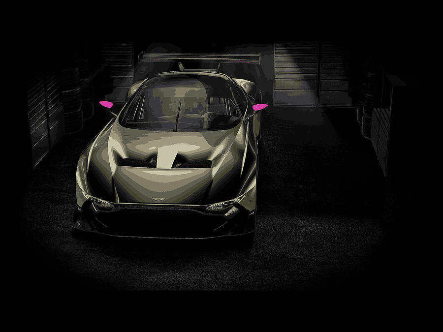 Aston Martin Vulcan #12 Digital Art by Thespeedart Aston Martin Vulcan #12 Digital Art by Thespeedart