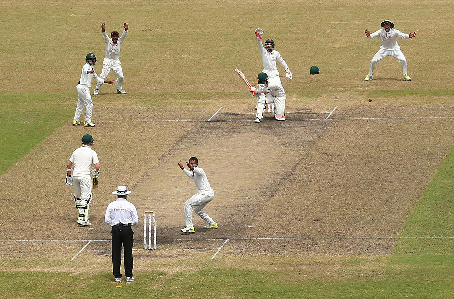 Bangladesh v Australia - 1st Test: Day 4 Photograph by Robert Cianflone